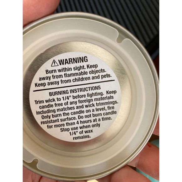 Alaska Airlines Take Care Mountain Retreat Scent Candle Rare Employee Gift New - Picture 4 of 4